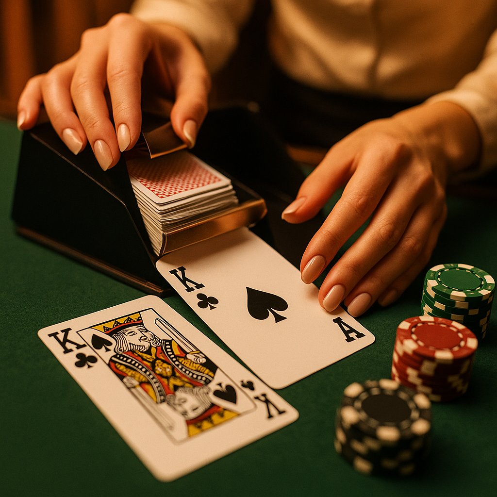 Vulkan Vegas - Live Blackjack with Real Dealers